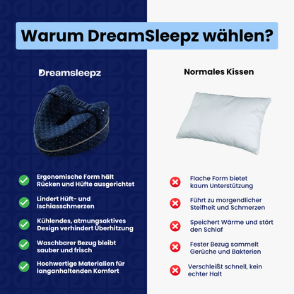 Das DreamSleepz Kniekissen